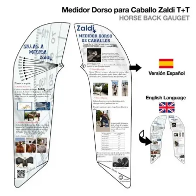 Medidor dorso para caballo, Zaldi