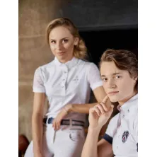 Polo blanco concurso, Cecile Fair Play