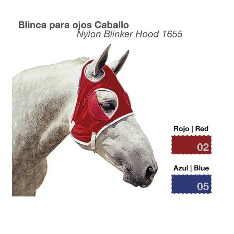 Máscara Blinca para ojos del caballo