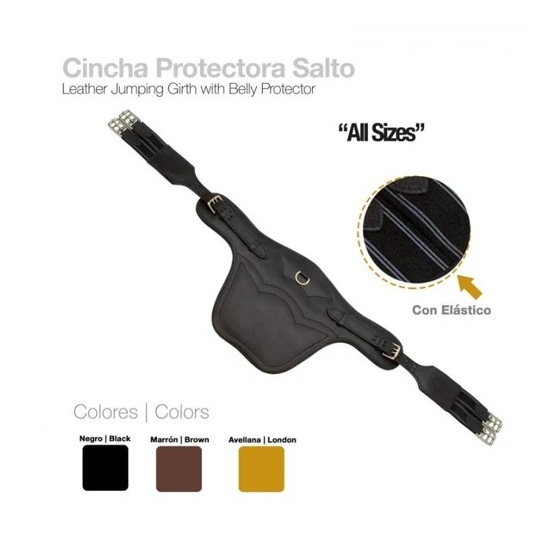 Cincha barriguera, salto - todas las tallas 120-145cm