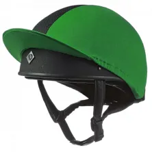 Funda verde para casco Charles Owen 4 Star