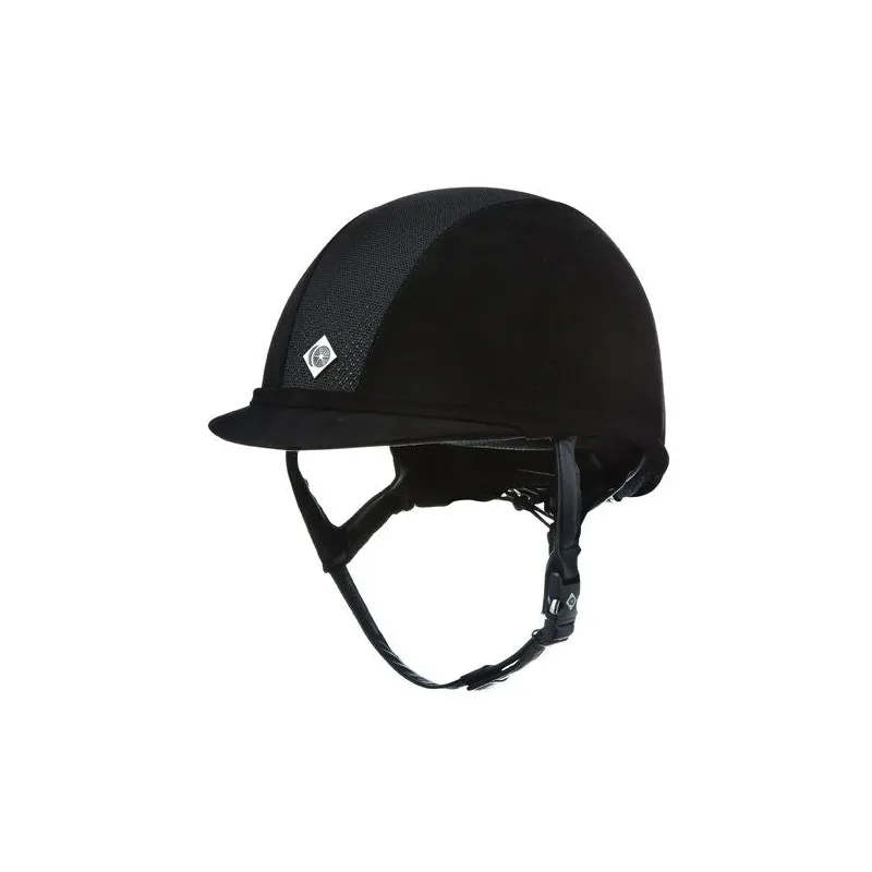 Casco V8 negro Charles Owen