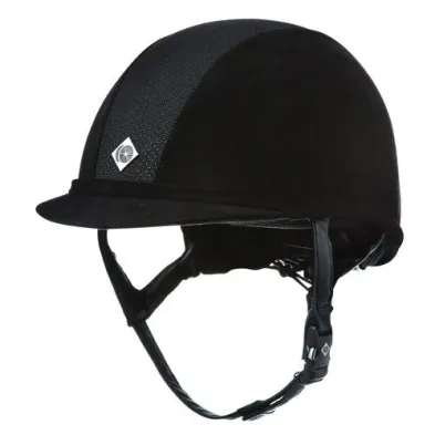 Casco V8 negro Charles Owen