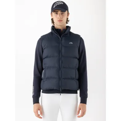 Chaleco azul hombre, Equiline