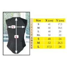 Protector acolchado Tattini, tallas junior